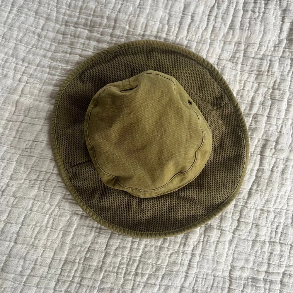 Gymboree Kids 5-7 Bucket Hat‎ Green Fishing